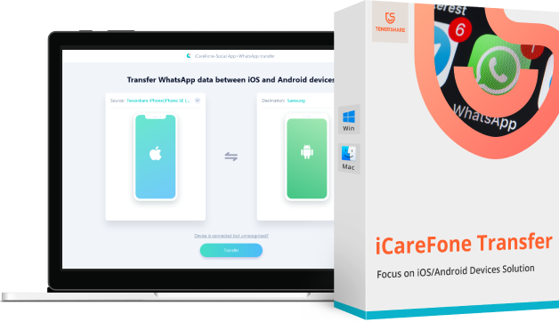 Tenorshare iCareFone for WhatsApp Transfer free download