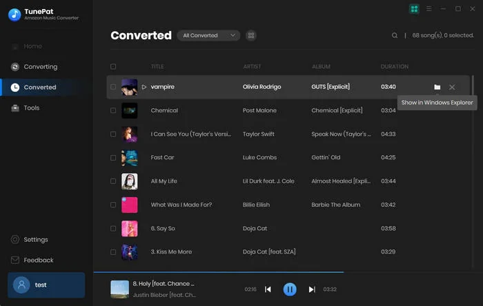 TunePat Amazon Music Converter Full activation