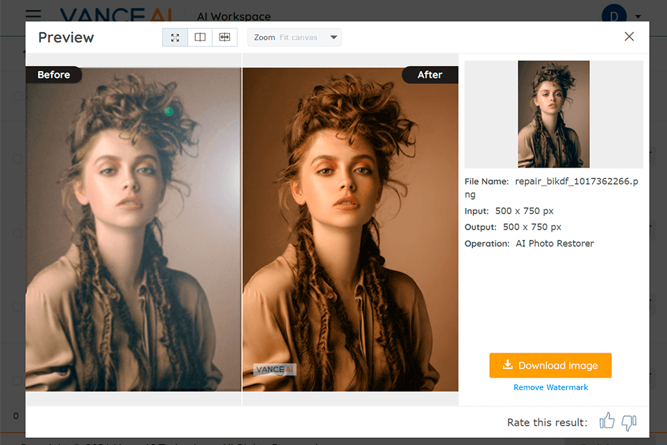 Vance AI Image Enhancer Free Download