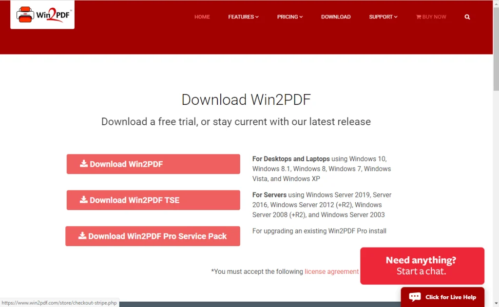 Win2PDF Free Download