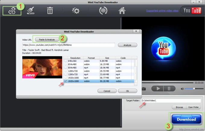 WinX YouTube Downloader License Key