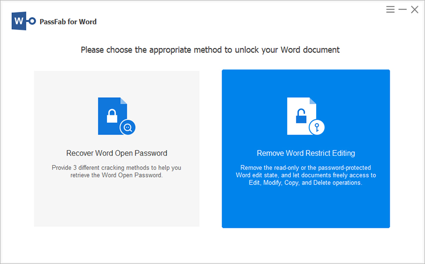 PassFab for Word Free Download