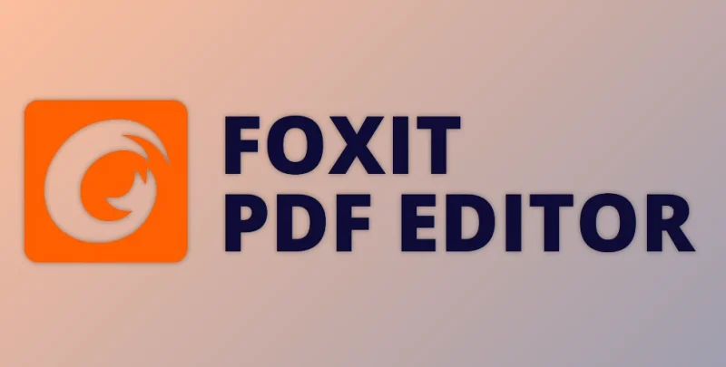 Foxit PDF Editor